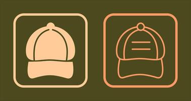 pags gorra icono vector