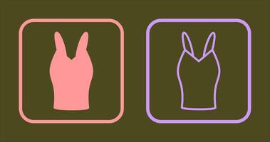 Ladies Vest Icon vector