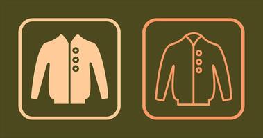 Mens Jacket Icon vector