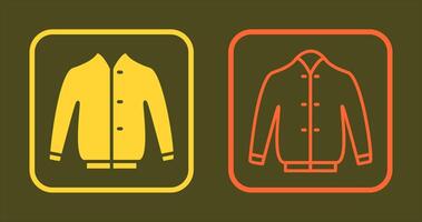 Stylish Jacket Icon vector