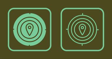 Target Location I Icon vector