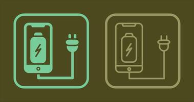 Cell and Plug Icon vector