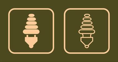 Energy Saver Bulb Icon vector