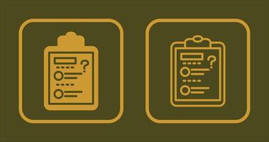 Solving Question Icon vector