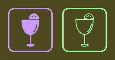 icono de bebida de coctel vector