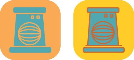 Fan Heater Icon vector