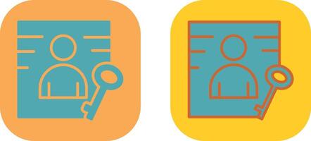 Business Key Icon vector