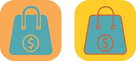 Items In a Bag Icon vector