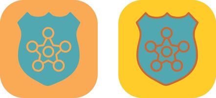 Police Badge Icon vector