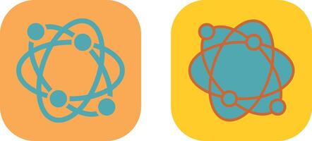 Atomic Structure Icon vector