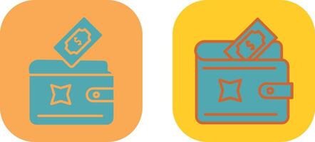 Money From Wallet Icon vector