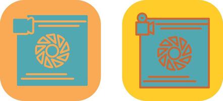 Camera Lens Icon vector