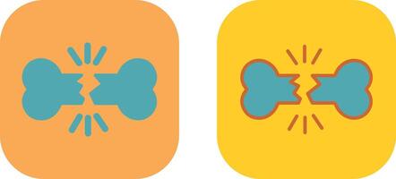 Bone Fracture Icon vector