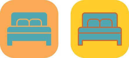 Double Bed II Icon vector