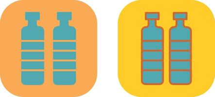 Bottle in Water Icon vector