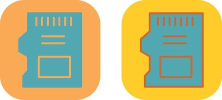 SD Card Icon vector