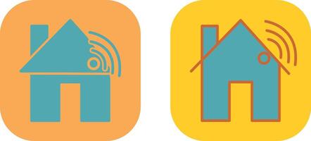 Smart House Icon vector