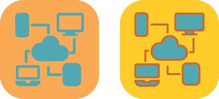 Cloud Computing Icon vector