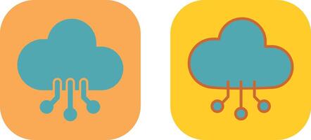 Cloud Computing Icon vector