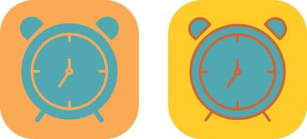 icono de reloj despertador vector