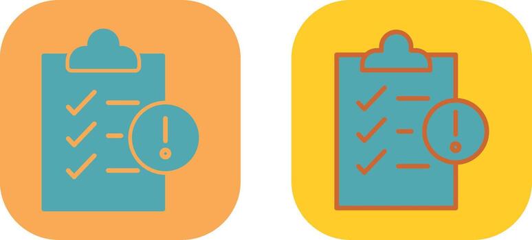 Return Failed Icon vector