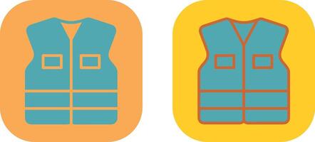 Life Jacket Icon vector