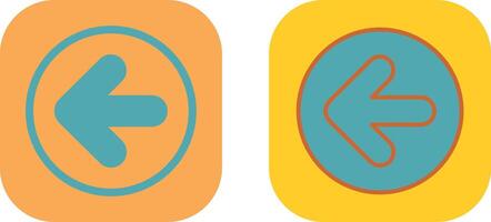To Left Icon vector