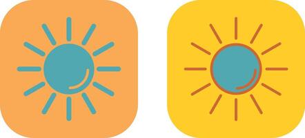 UV Radiation Icon vector