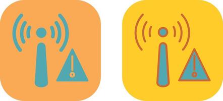 Non Ionizing Radiation Icon vector