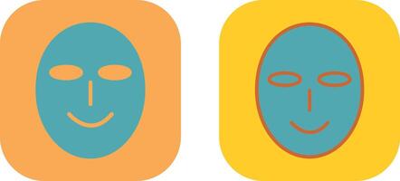 Ancient Face Mask Icon vector