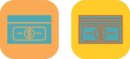 Pack of Bills Icon vector