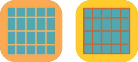 Table of Rates Icon vector
