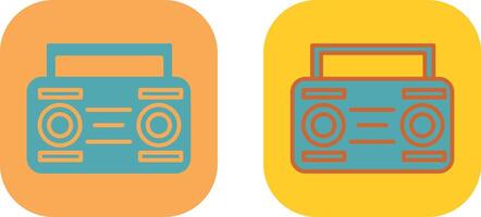 Cassette Player Icon vector