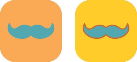 Bigote ii icono vector