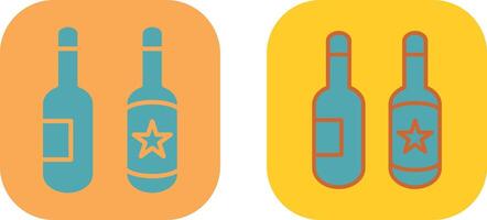 Beer Bottles Icon vector