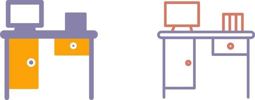Working Table Icon vector