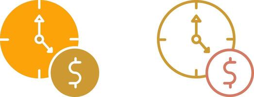 Time is Money Icon vector