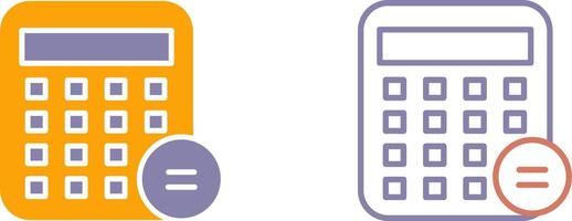 Business Calculator Icon vector