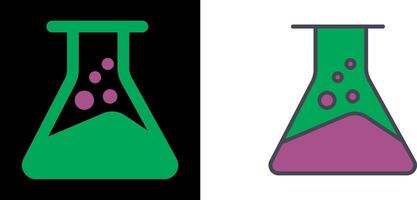 Chemical Flask Icon vector