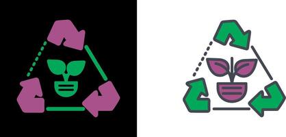 Recycle Arrows Icon vector