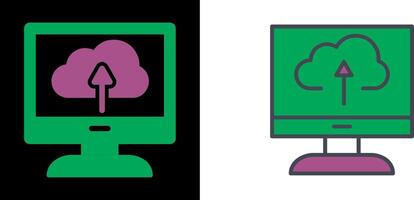 Cloud Backup Icon vector