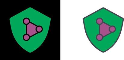 Network Protection Icon vector