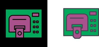 ATM Service Icon vector