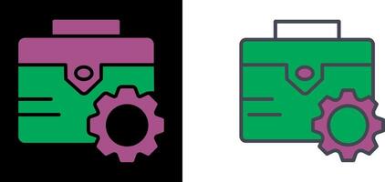 Portfolio Management Icon vector