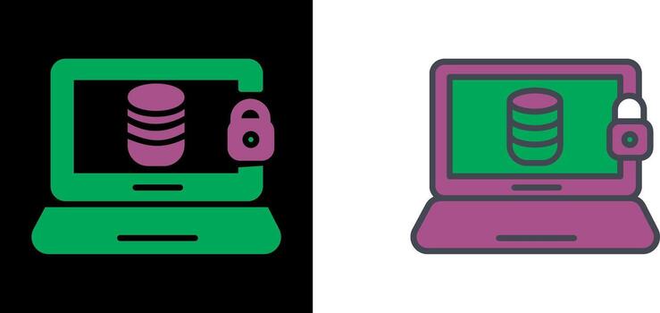 Data Security Icon vector