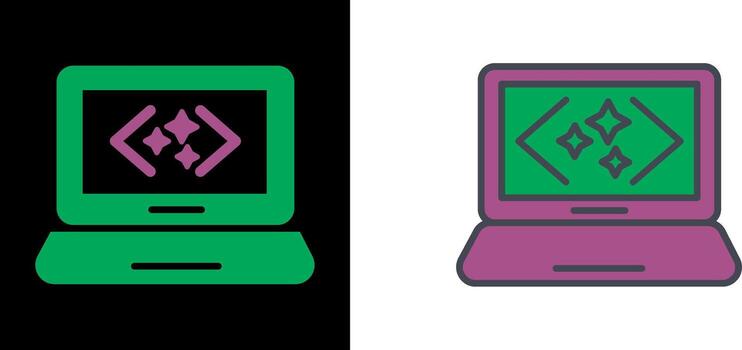 limpiar código icono vector