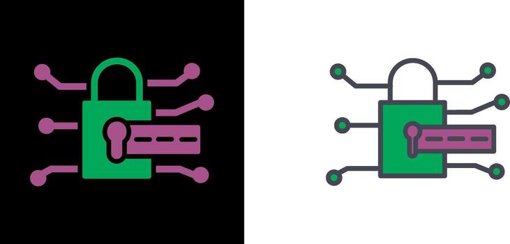 contraseña bloquear icono vector