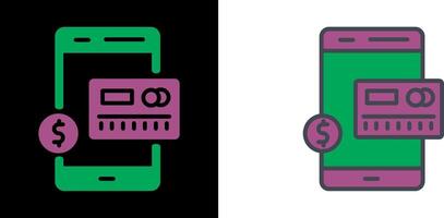 Mobile Banking Icon vector