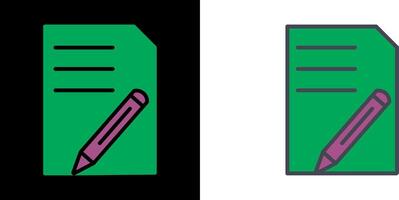 Document Edit Icon vector