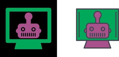 Artificial Bot Icon vector